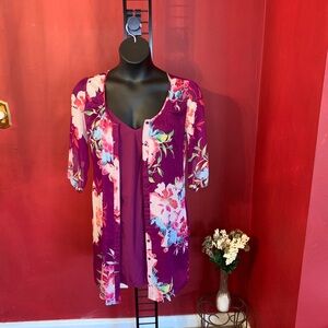 EXPRESS FLORAL DRESS SIZE XS